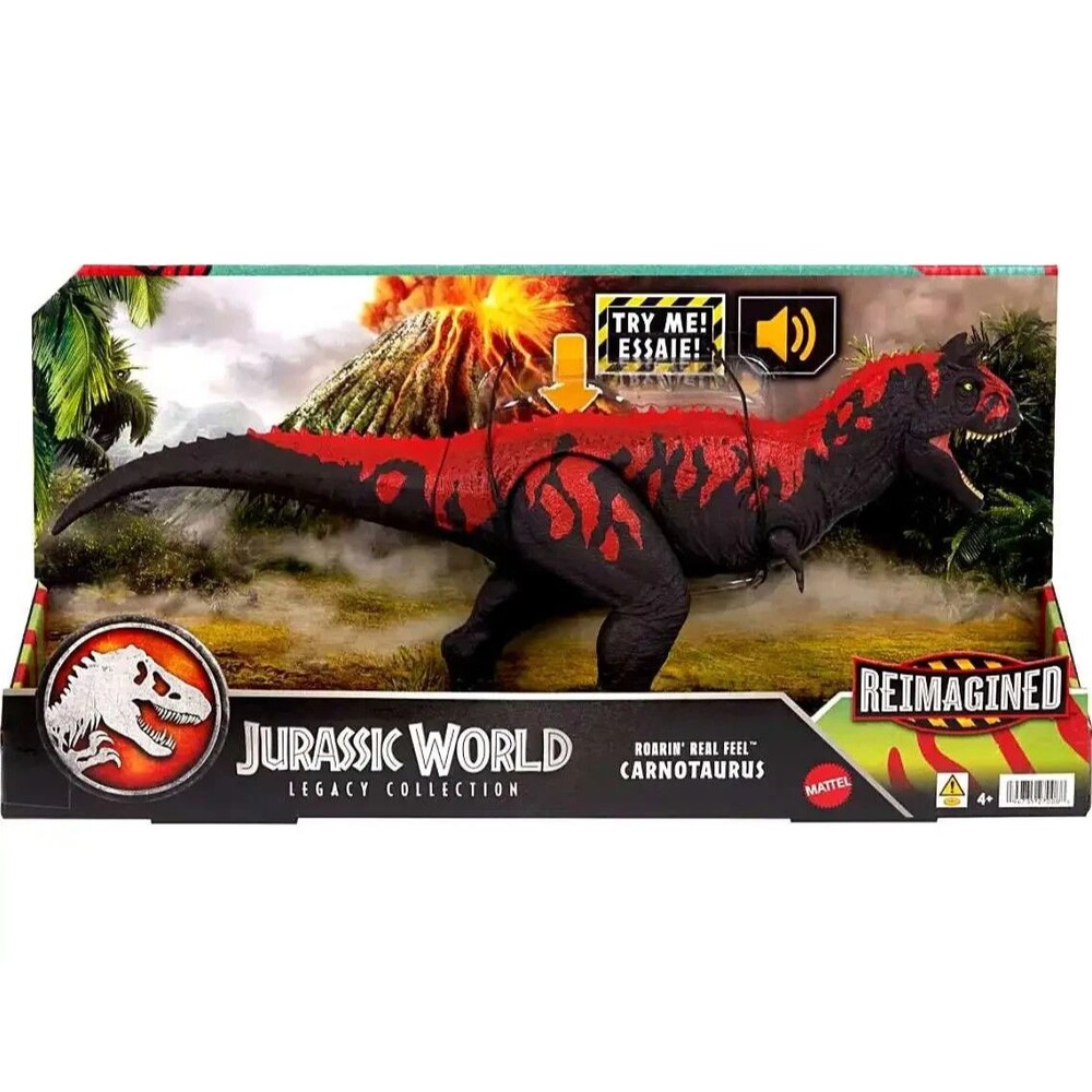 Jurassic World Legacy Collection Roarin' Real Feel Carnotaurus Action Figure